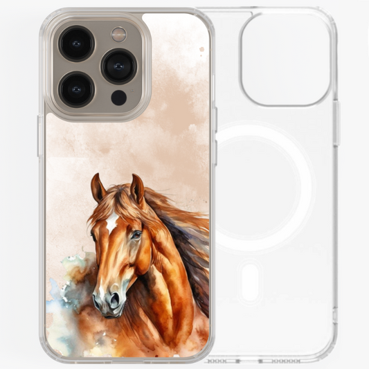 MagSafe iPhone Case - Bronze Horse