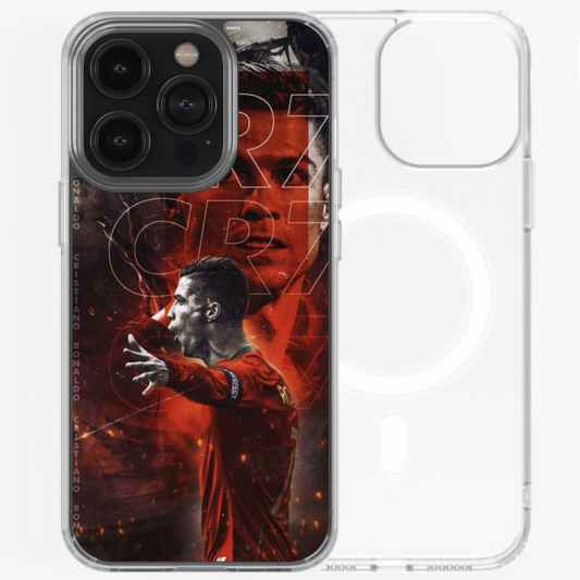 Magsafe Clear Iphone Case - Cristiano Ronaldo