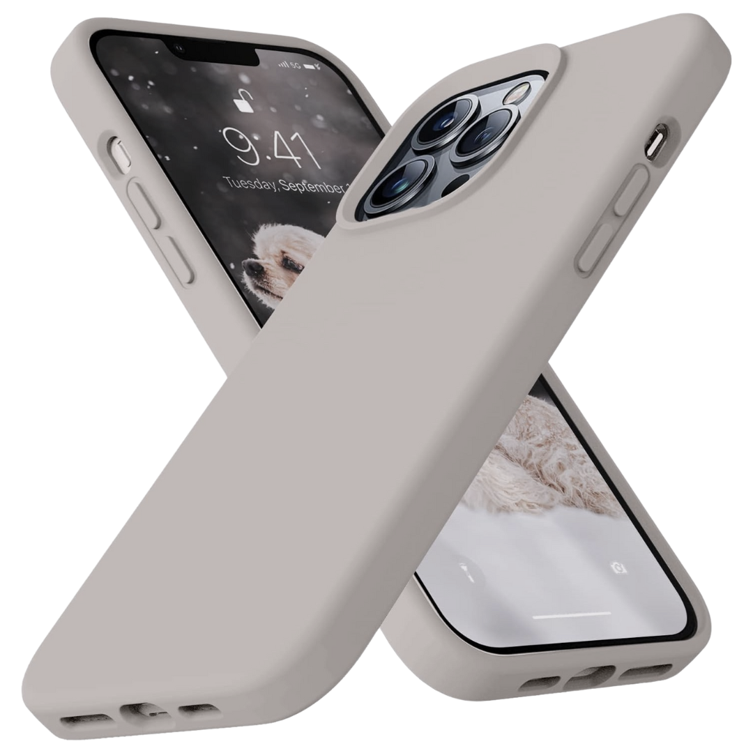 Silicone iPhone Case - Grey