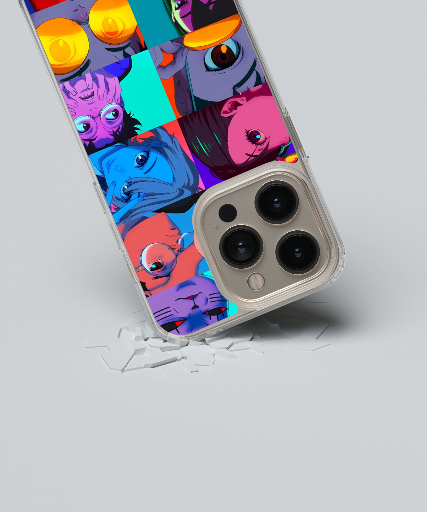 Magsafe Iphone Case - Dandadan collage