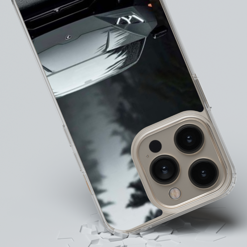 Magsafe Clear Iphone Case - Lamborghini