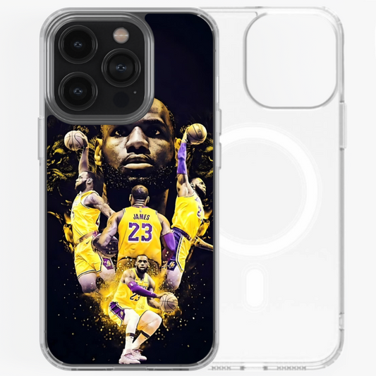 Magsafe Clear Iphone Case - LeBron James