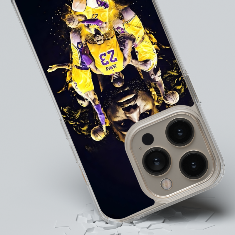 Magsafe Clear Iphone Case - LeBron James