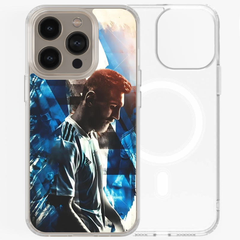 Magsafe Clear Iphone Case - Lionel Messi