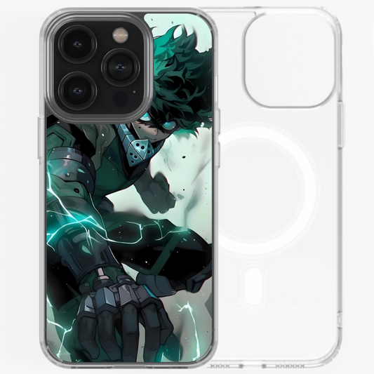 Magsafe Clear Iphone Case - Izuku Midoriya