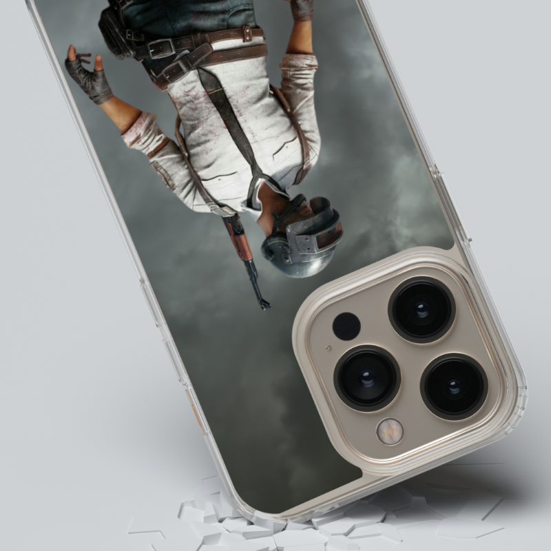 Magsafe Clear Iphone Case - PUBG