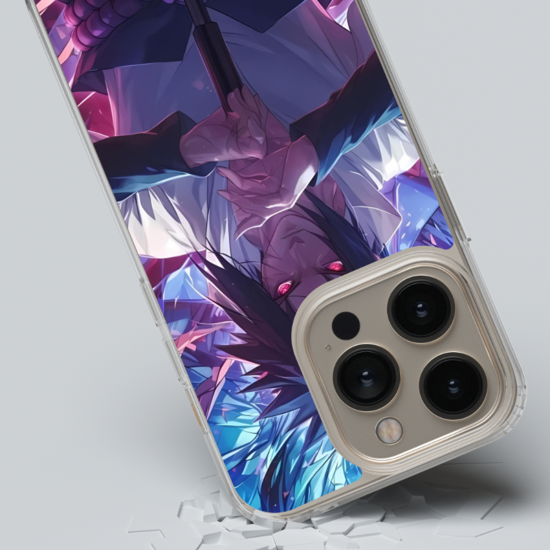 Magsafe Clear Iphone Case - Sasuke Uchiha