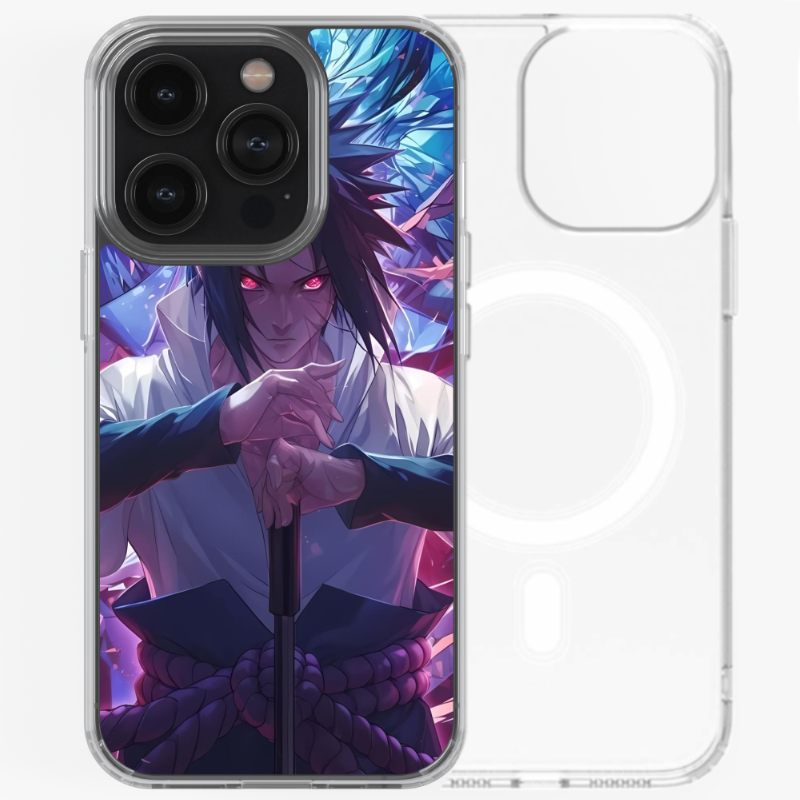 Magsafe Clear Iphone Case - Sasuke Uchiha