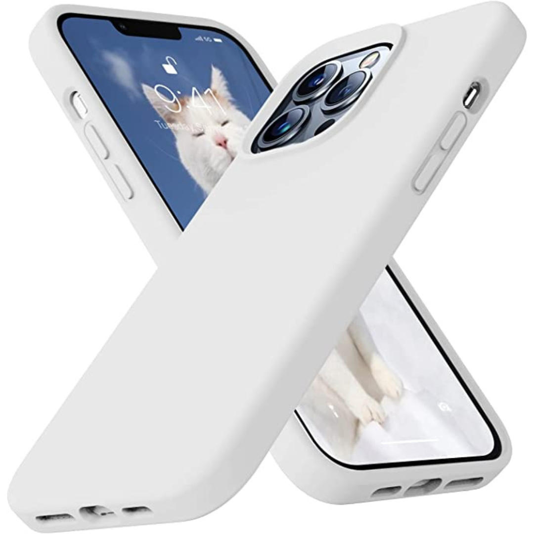 Silicone iPhone Case - White