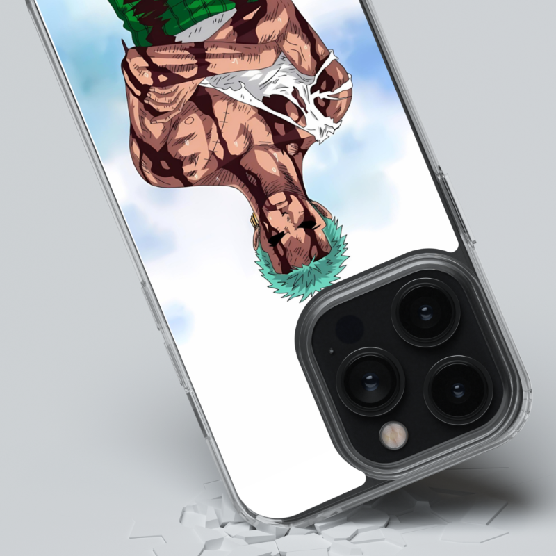 Magsafe Clear Iphone Case - Roronoa Zoro