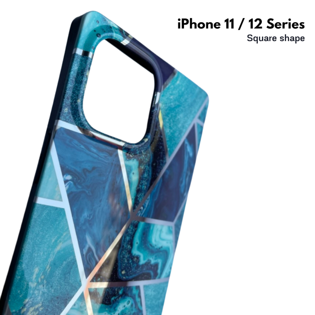 iPhone Protective Case - Blue Marble