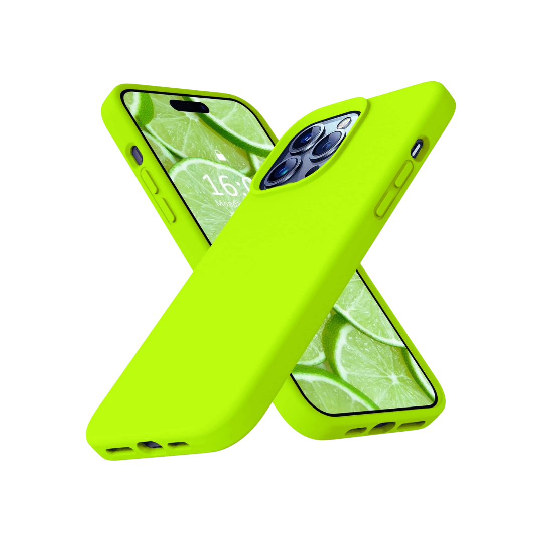 Silicone iPhone Case - Green