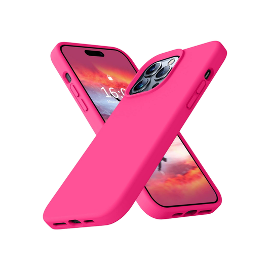 Silicone iPhone Case - Pink