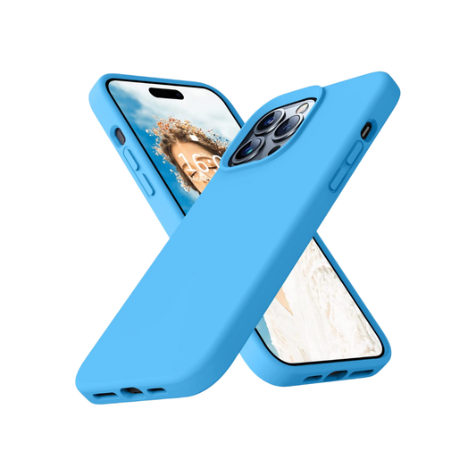 Silicone iPhone Case - Blue