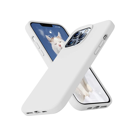Silicone iPhone Case - White
