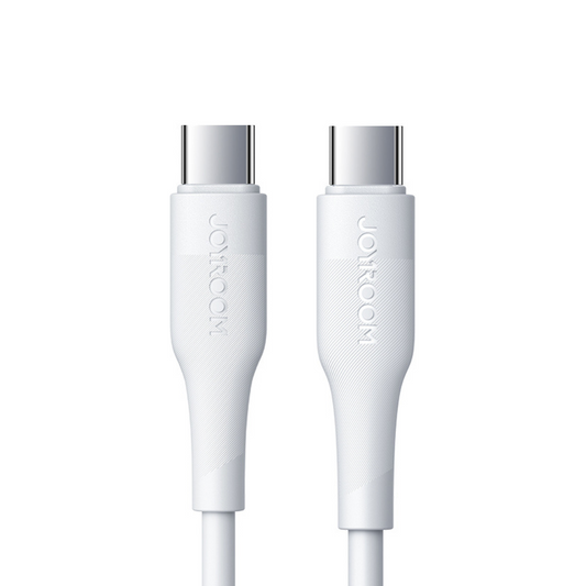 60w Silicone Android charging cable white