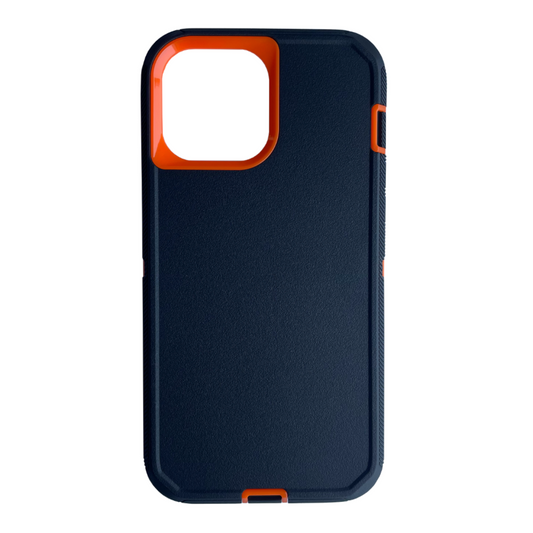 iPhone protective case Black and orange