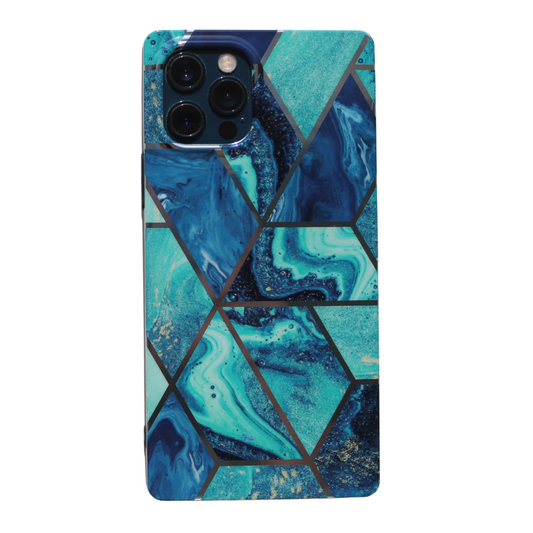 iPhone Protective Case - Blue Marble